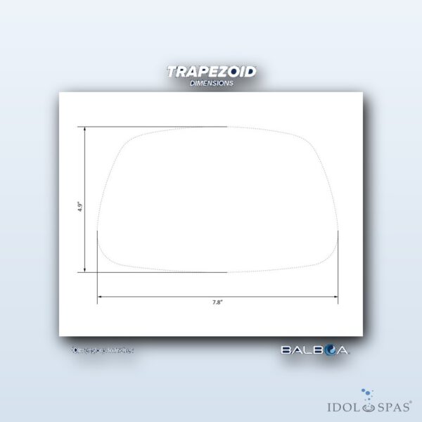 Balboa Bedienfeld SpaTouch2 Trapezoid – NEW VERSION (57220 / 57388) - Obrázek 4