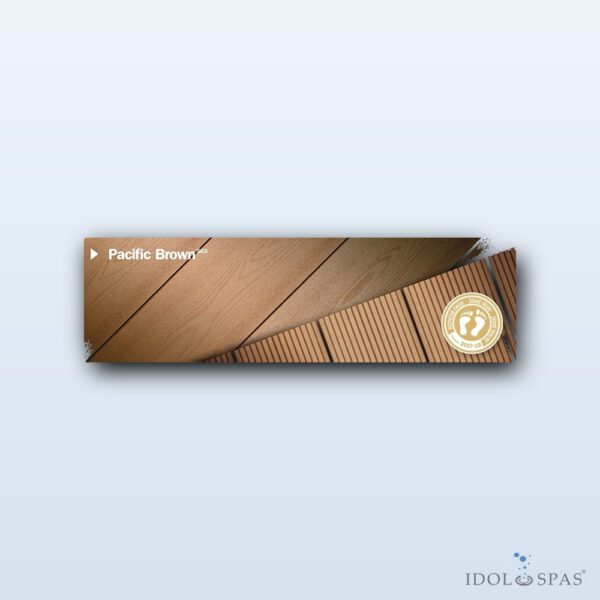Canadian Spa International Treppe Lacan COMPACT – Pacific Brown S03 (18980-S03) - Obrázek 4
