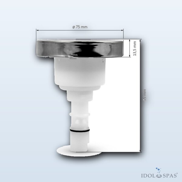 CMP Masážní tryska Endorphin Pulse Jet 3" dvojrotační 29534-132-500 - Obrázek 4