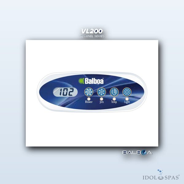 Balboa SET Řídicí jednotka GS100 + topení M7 2,0 kW + panel VL200 - Obrázek 4