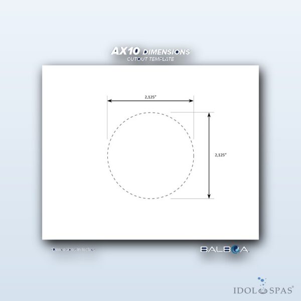 Wellis Ovládací panel AX (AX10A1) ACM0670 - Obrázek 4