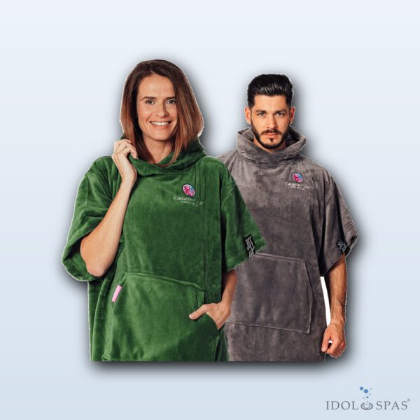 Canadian Spa International Pončo unisex zelené, vel. XL - Obrázek 4