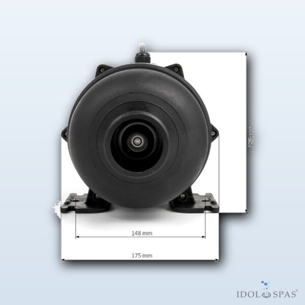 LX APW400 Compressor (Blower) with Preheating 400 W - Obrázek 4