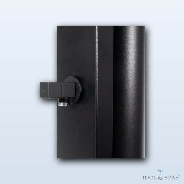 Solardusche CRM 30 l Schwarz mit Fußabspülung - Obrázek 4