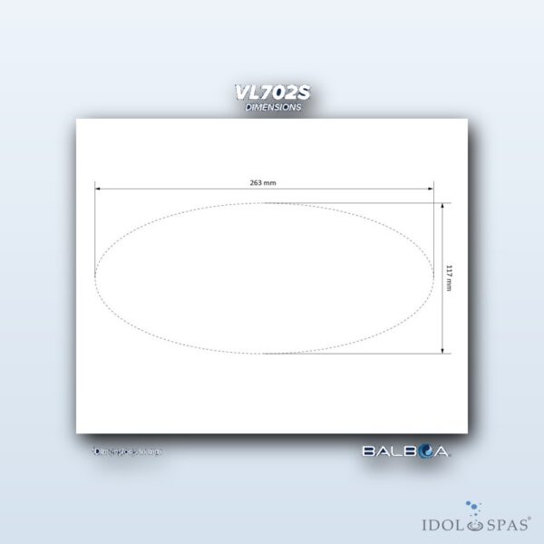Balboa Ovládací panel VL702S - 54652-02 - Obrázek 4