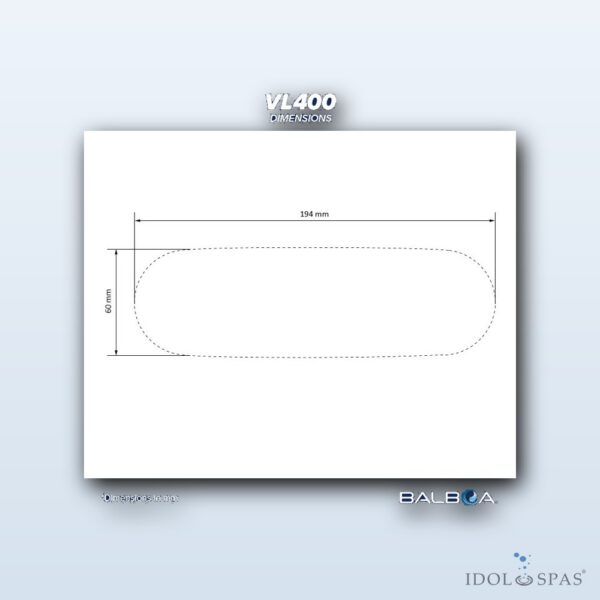 Balboa Ovládací panel VL400 - 55129 - Obrázek 4