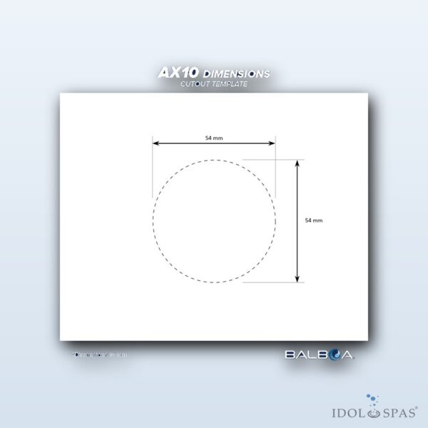 Balboa Ovládací panel AX (AX10A3) - 57186 - Obrázek 4