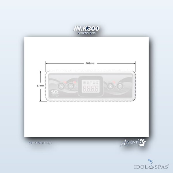 Gecko Aeware Ovládací panel IN.K300-2OP (0607-008040) - Obrázek 4