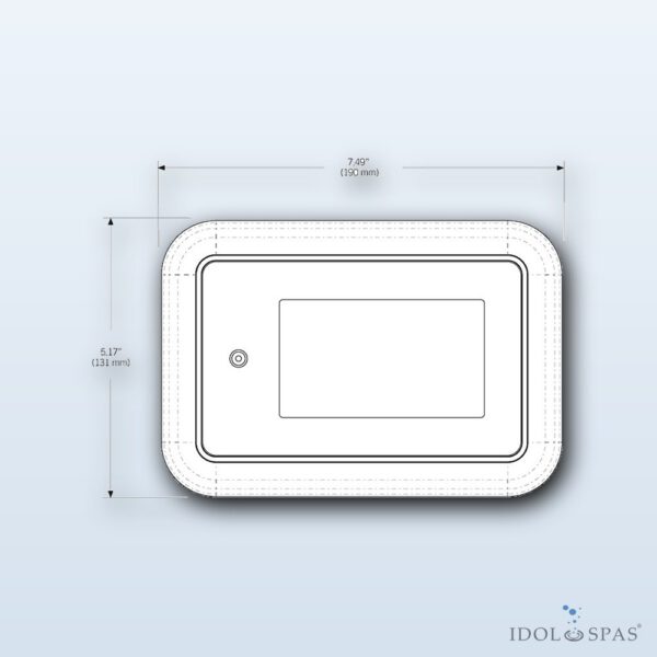 Wellis ovládací panel IN.K1000 dotykový (ACM0912) - Obrázek 5