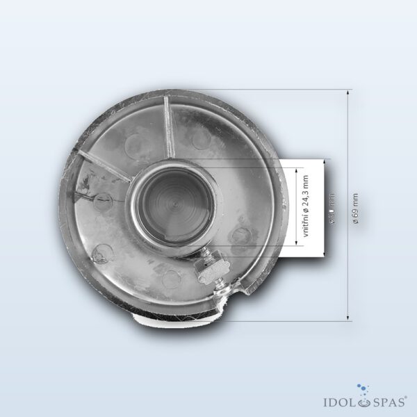 Oceanic VVP-3/4 Messing-Kappe für Dampfventil 3/4" - Obrázek 5
