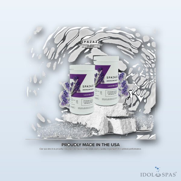 Spazazz Lavender Isle Spa Shock (1 kg) - Obrázek 5
