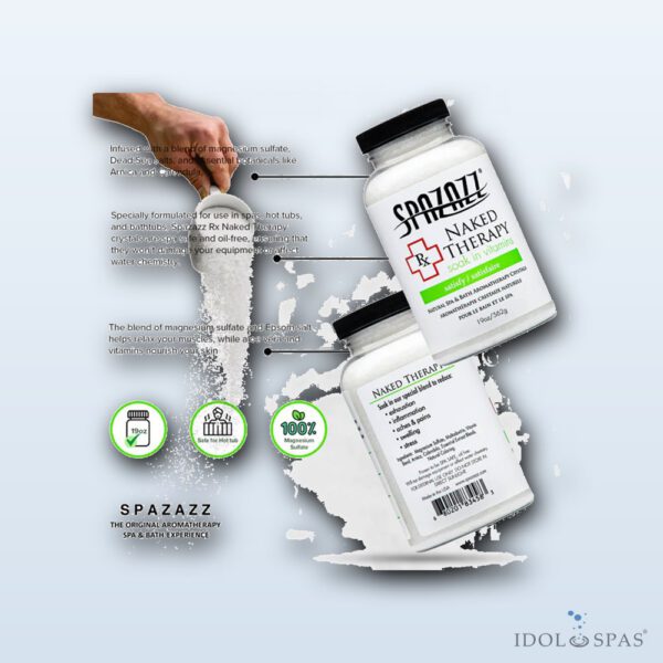 Spazazz Naked Therapy (562 g) - Obrázek 5