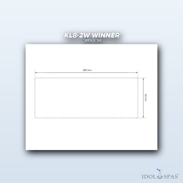 Ovládací panel KL8-2W Winner - KL8-2W-WIN-CP - Obrázek 5