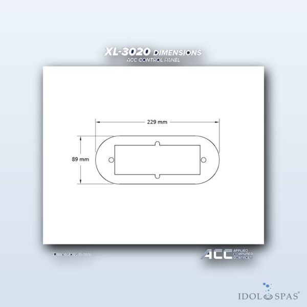 ACC Ovládací panel XL-3020 (220-KP3020-XL) - Obrázek 5