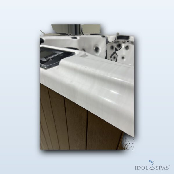Brilix Hot Tub Kassiopea 6 Persons Pearl/Light Brown 210x210x92 cm - Obrázek 6