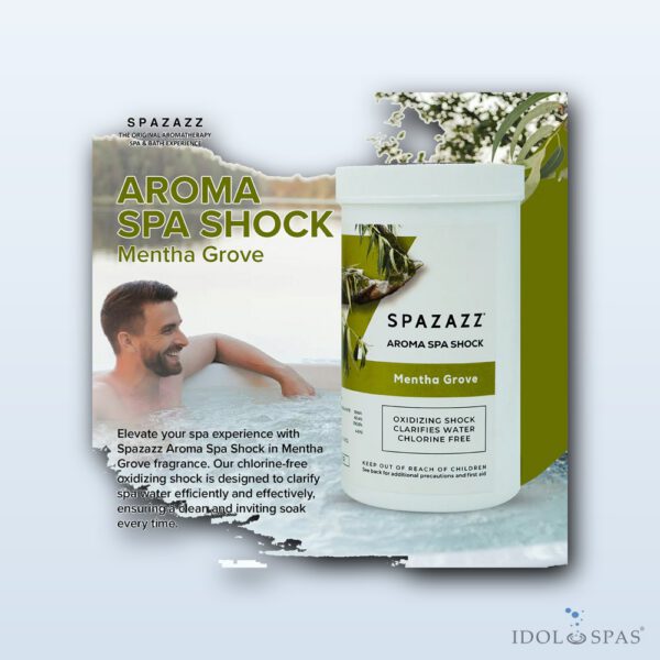 Spazazz Mentha Grove Spa Shock (1 kg) - Obrázek 6