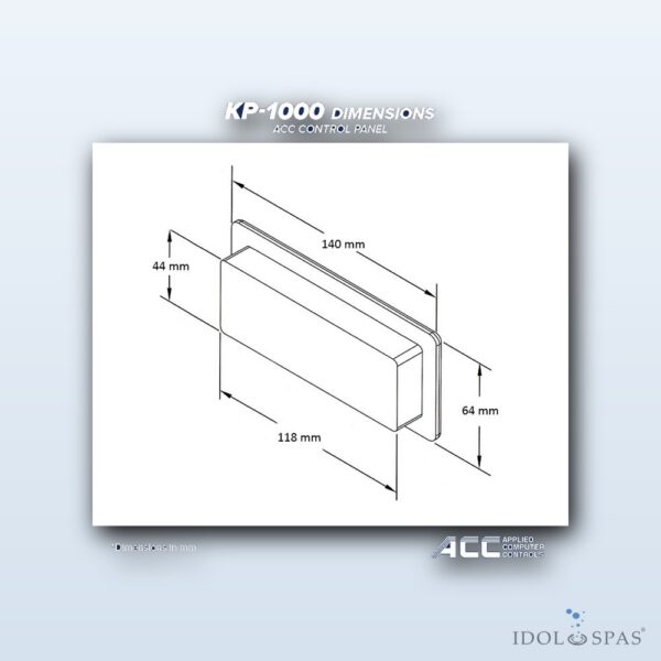 ACC Ovládací panel KP-1000 (220-KP1000) - Obrázek 6