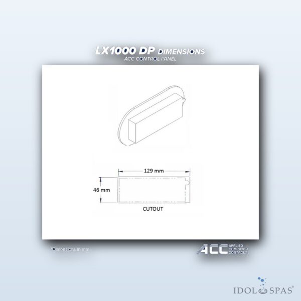 ACC Ovládací panel LX-1000 DP (ACC-LX-1000 DP) - Obrázek 6