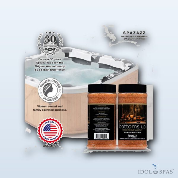 Spazazz Moonshine Whiskey aroma krystaly pro vířivky 482 g - Obrázek 7