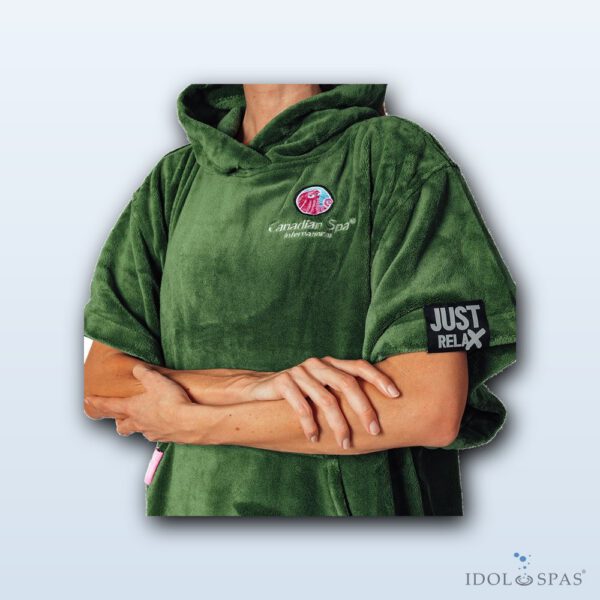 Canadian Spa International Pončo unisex zelené, vel. L - Obrázek 8