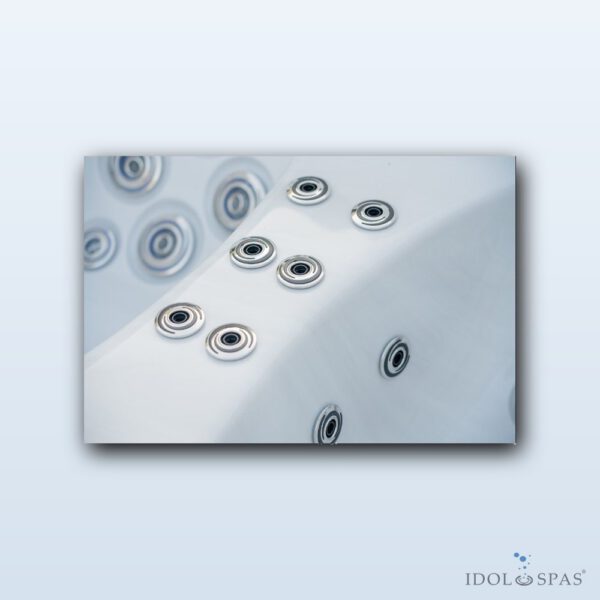 Lovia L301 vířivá vana pro 3 osoby 220x156x88 (White marble / Blackstone) - Obrázek 8