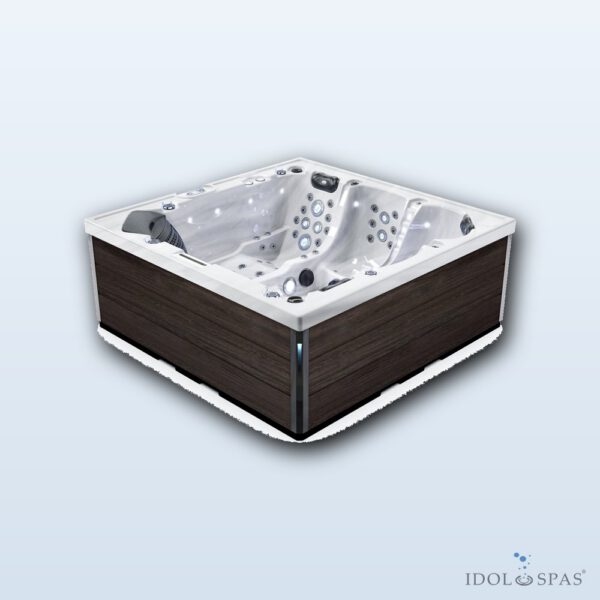 Lovia L501 vířivá vana pro 5 osob 220x220x88 cm – akrylát Odyssey, opláštění Blackstone - Obrázek 12