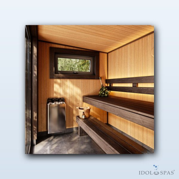 Modular Sauna APEX Estate (8 m) with Full Facilities - Obrázek 13