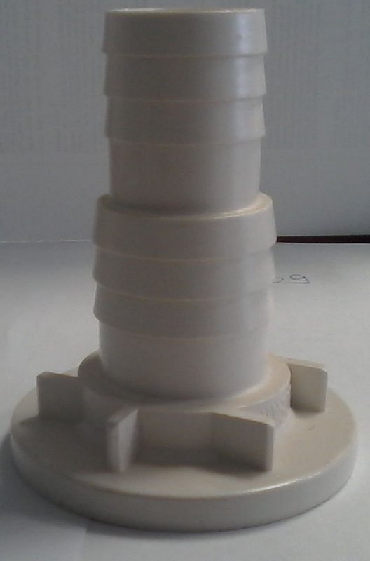 Hadicový trn na kulový ventil d50×38/32 ABS