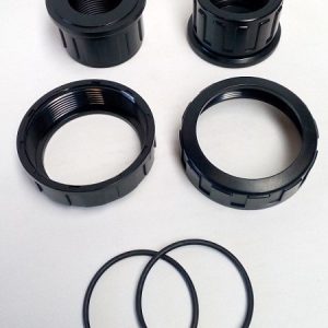 Set Mutter + Bundbuchse + Dichtung für Chlorinator 24429