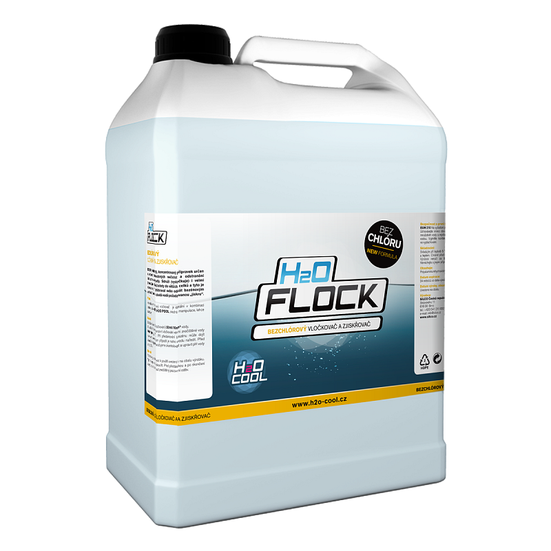 H2O FLOCK kapalný vyvločkovač bazénové vody 3 l