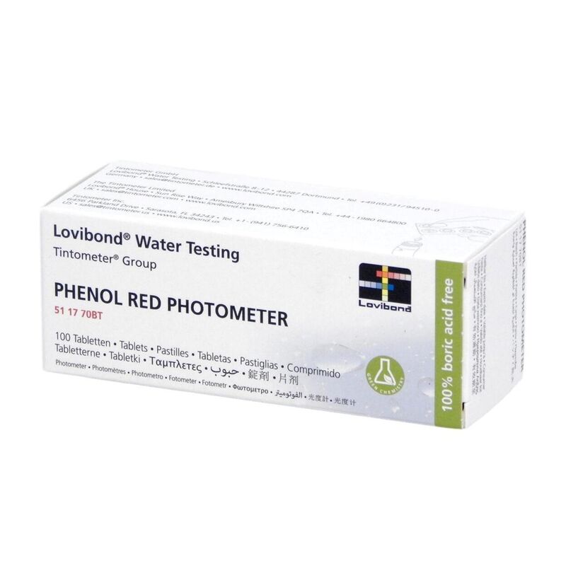 Lovibond Phenol Red fotometrické tablety (balení 100 ks)
