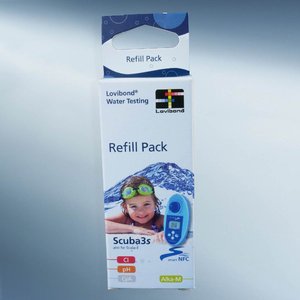 Lovibond – doplňovací sada pro Scuba 3s (Cl2 – pH – Alka-m – CyA)