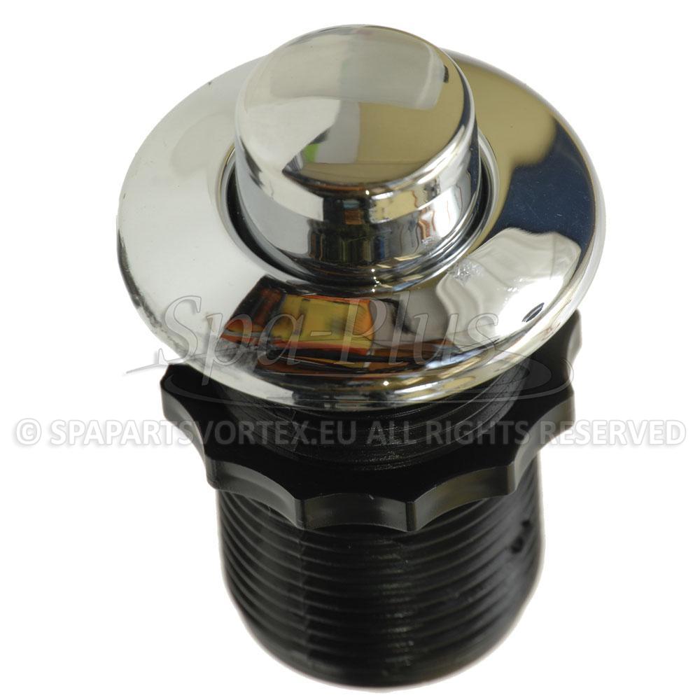 Air Button - Mini, Raised, Chrome