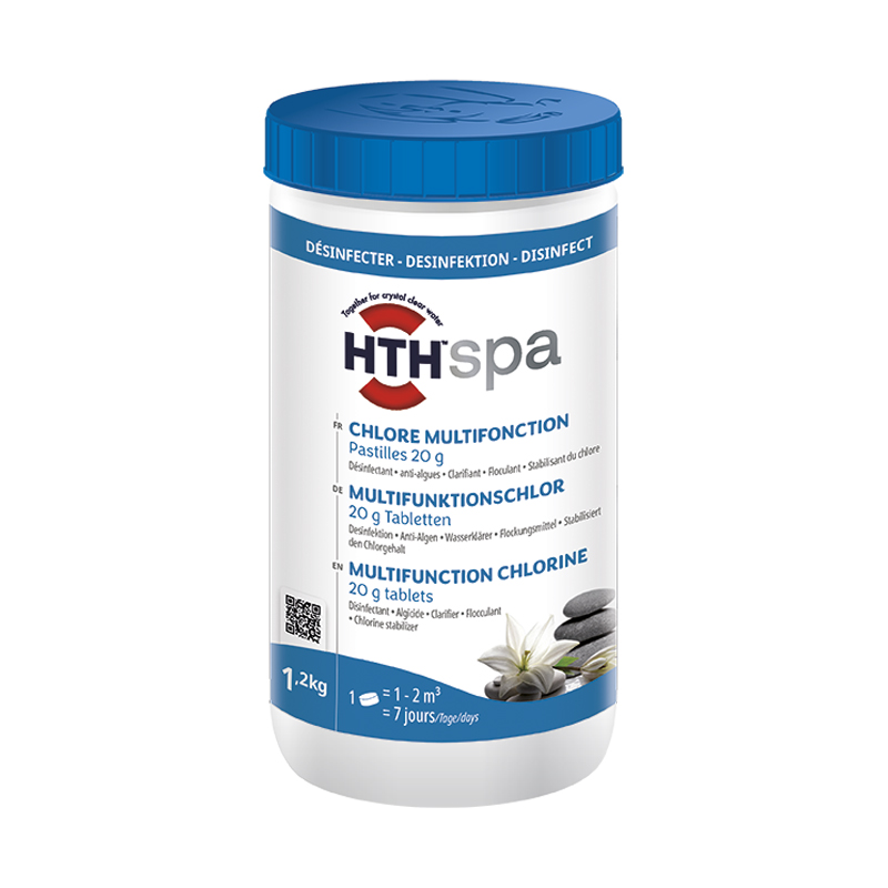 HTH Spa – Multifunkční chlor (tablety 20 g)
