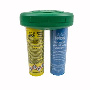 FROG Floating Spa System Complete with Bromine and Conditioning Cartridges