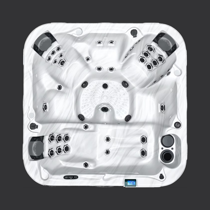 Víko spa Dimension One – Chairman / Diplomat / Nautilus / Californian (91,5" x 91,5" – R16")