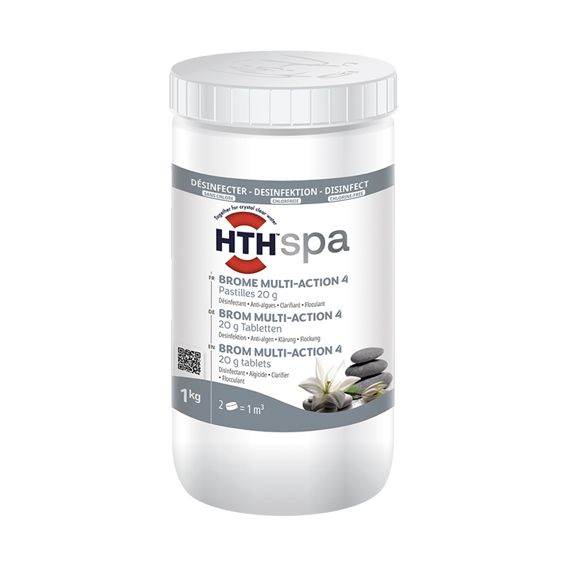 HTH Spa – Bromové tablety Multi-Action 4 (20 g)