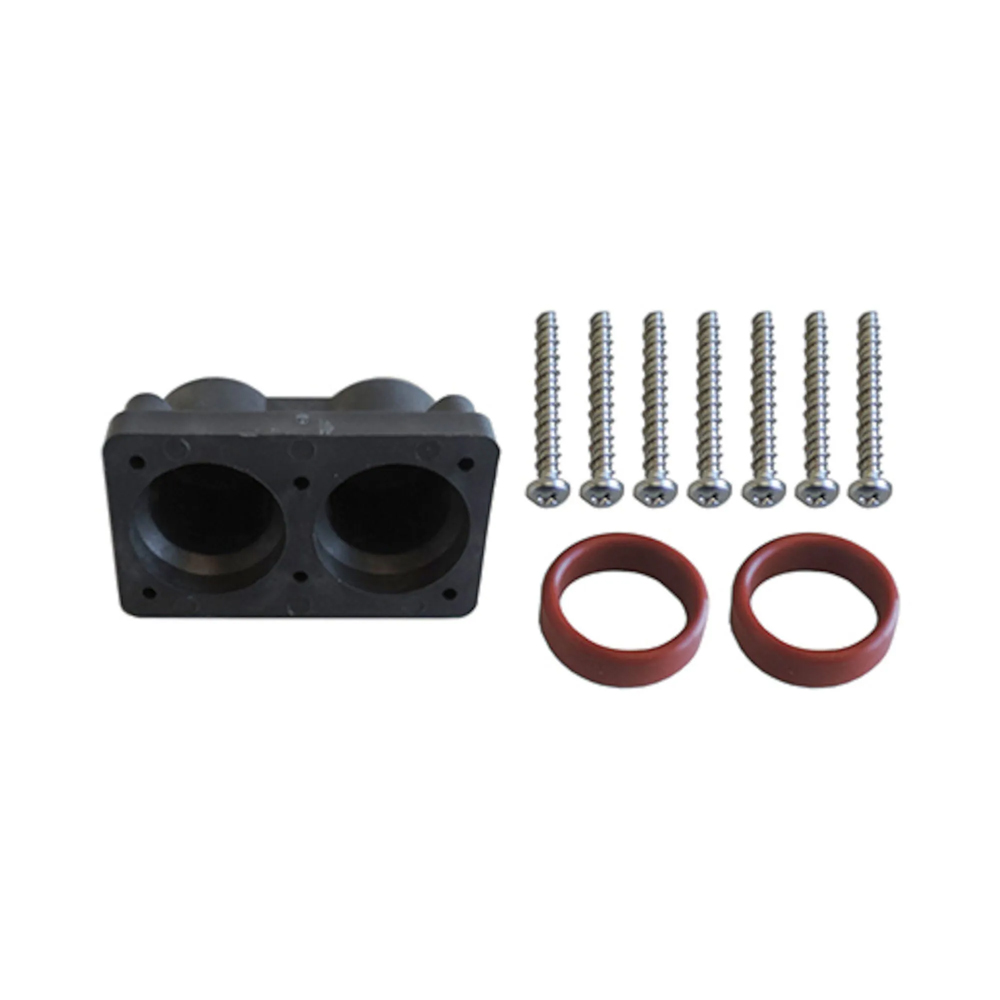 Umlenk-Verteiler-Set für Doppelkammer-Heizung