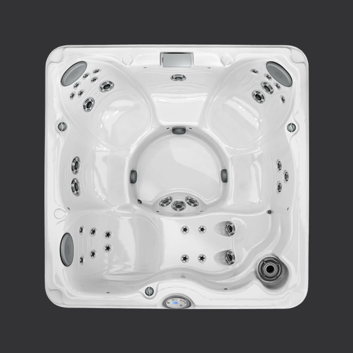 Abdeckung Jacuzzi - J-235 (85" x 85" - R9")