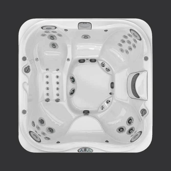 Abdeckung Jacuzzi - J-370 / J-375 (91" x 91" - R11,5")