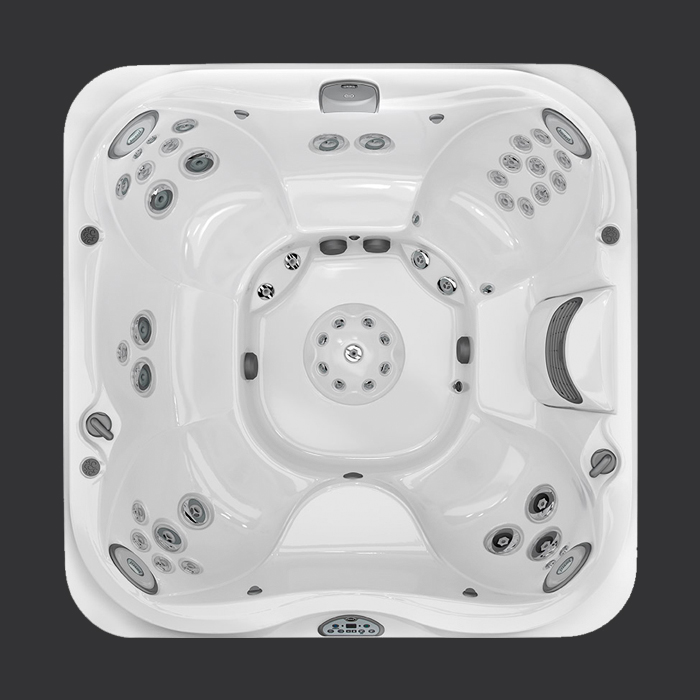 Abdeckung Jacuzzi - J-380 / J-385 (94" x 94" - R11,5")