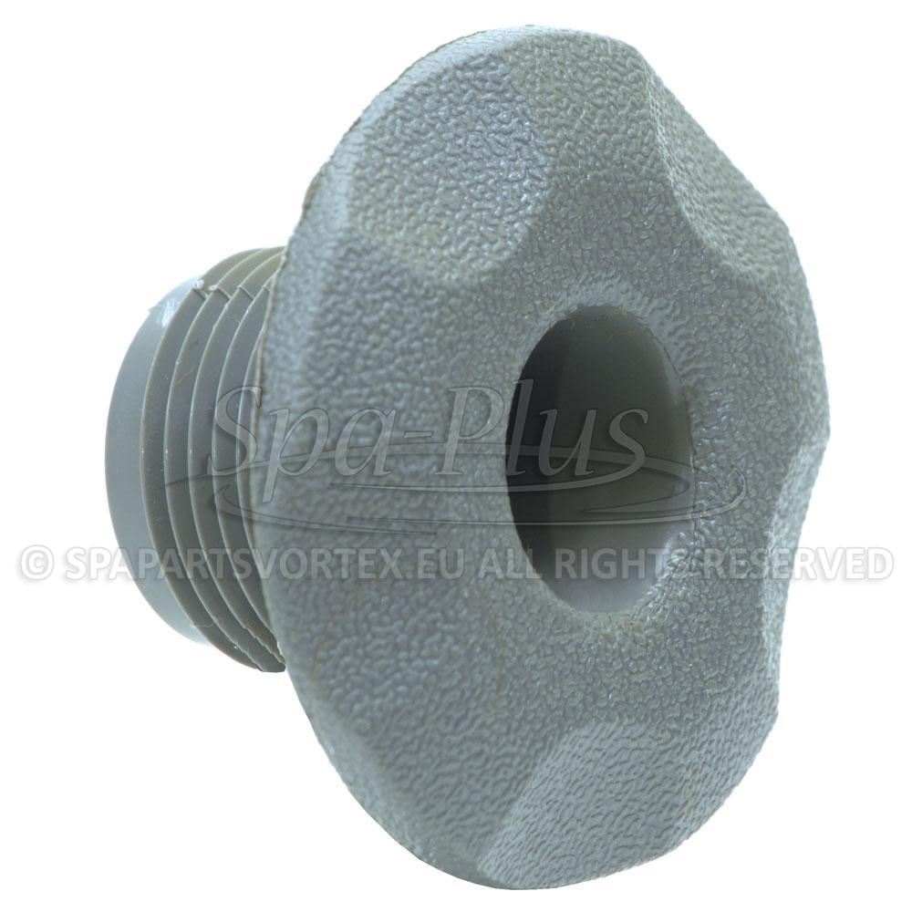 Cluster Jet Front Large Face 5-Point Textured Grey