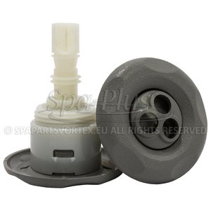 Mini Storm Grey Pulse Massage 5-Point Textured (Thread-in)