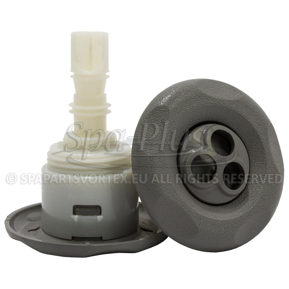 Mini Storm Grey Pulse Massage 5-Point Textured (Thread-in)