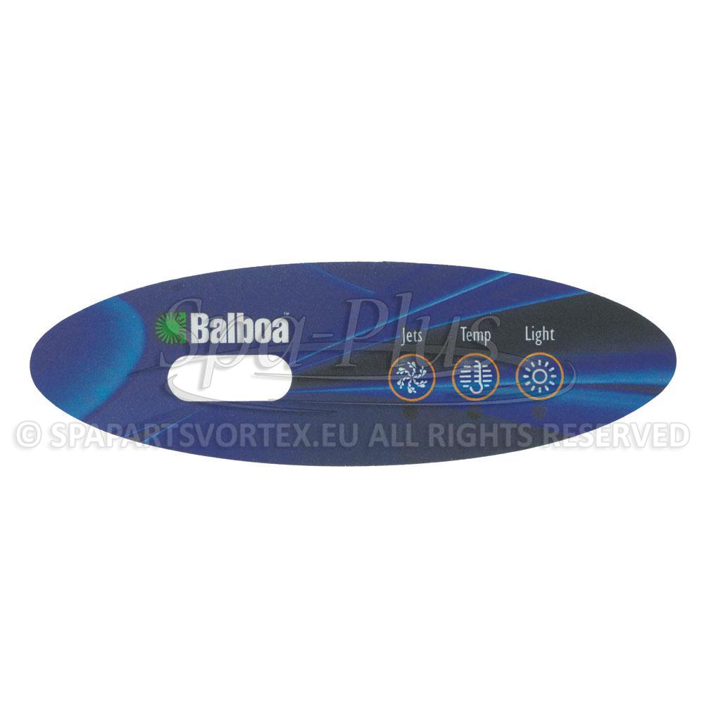 Balboa VL240 Overlay 3 Button (1p no air)