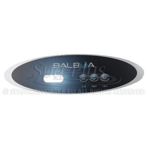 Balboa VL260 Překryvná fólie 3 tlačítka (1 čerpadlo bez vzduchu)