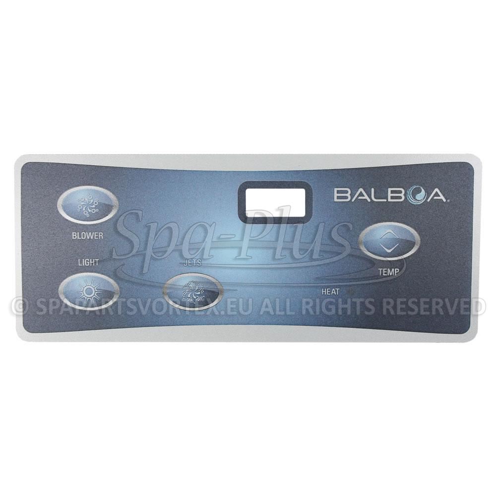 Balboa VL402 Overlay 4 Button (1p + air)