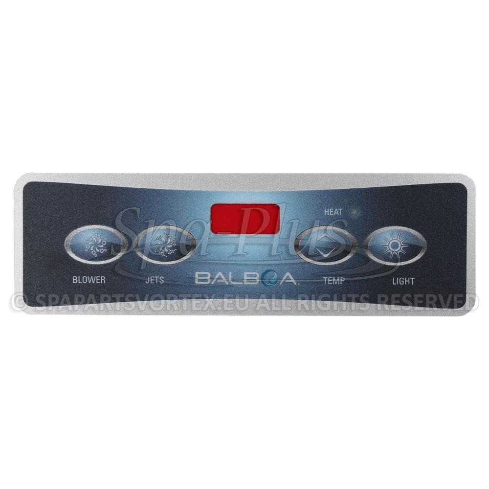 Balboa VL403 Overlay 4 Button (1p + air)