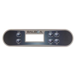 Balboa TP540 Overlay, 6 tlačítek (1 čerpadlo + Aux)