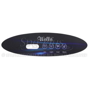 Wellis ovládací panel - fólie VL260